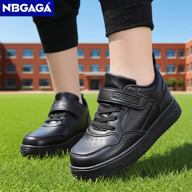Trendy Children Sports Shoes Boys Sneaker Soft-soled Lightweight School Kids Non-slip Casual Walking Shoes Size 28-39