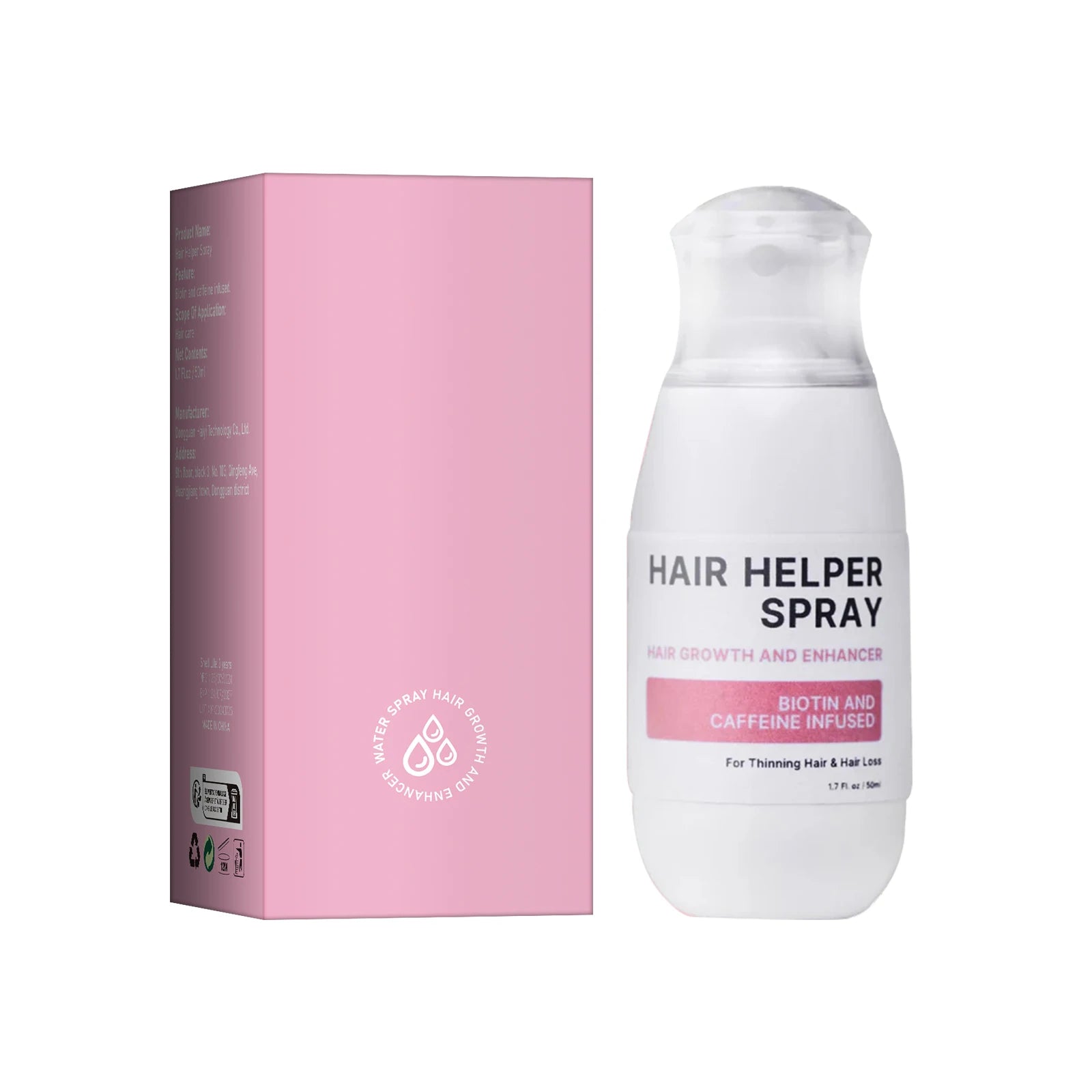 Hair Spray Rice Water Strong Hair Follicle Root Thick Loss Prevention Nourishing Soften Hair Helper Care Spray For Thinning Hair Halalzen