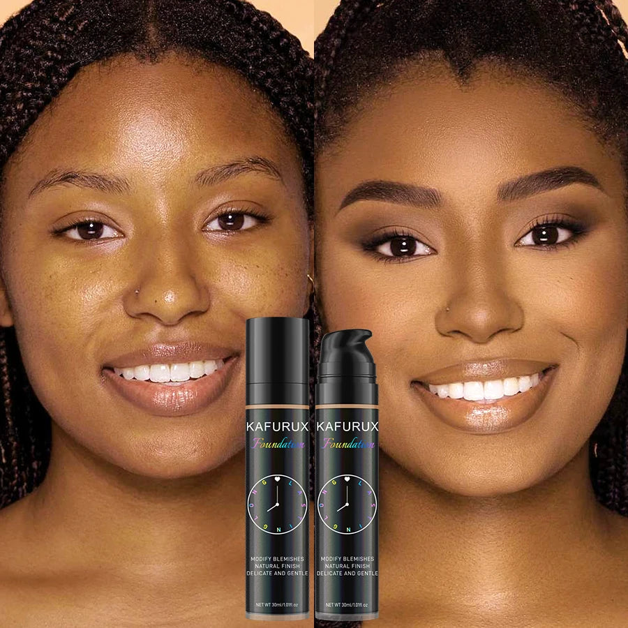 8 Colors Shade Full Coverage Concealer Liquid Foundation Korean Makeup High Coverage Base Cosmetic Cushion Foundation Cream Gift