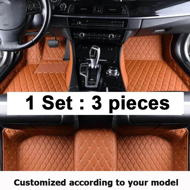 For Subaru Forester 2006-2022 Car Leather Floor Mats Auto Interiors Covers Carpets Accessories Foot Pads Waterproof Rugs