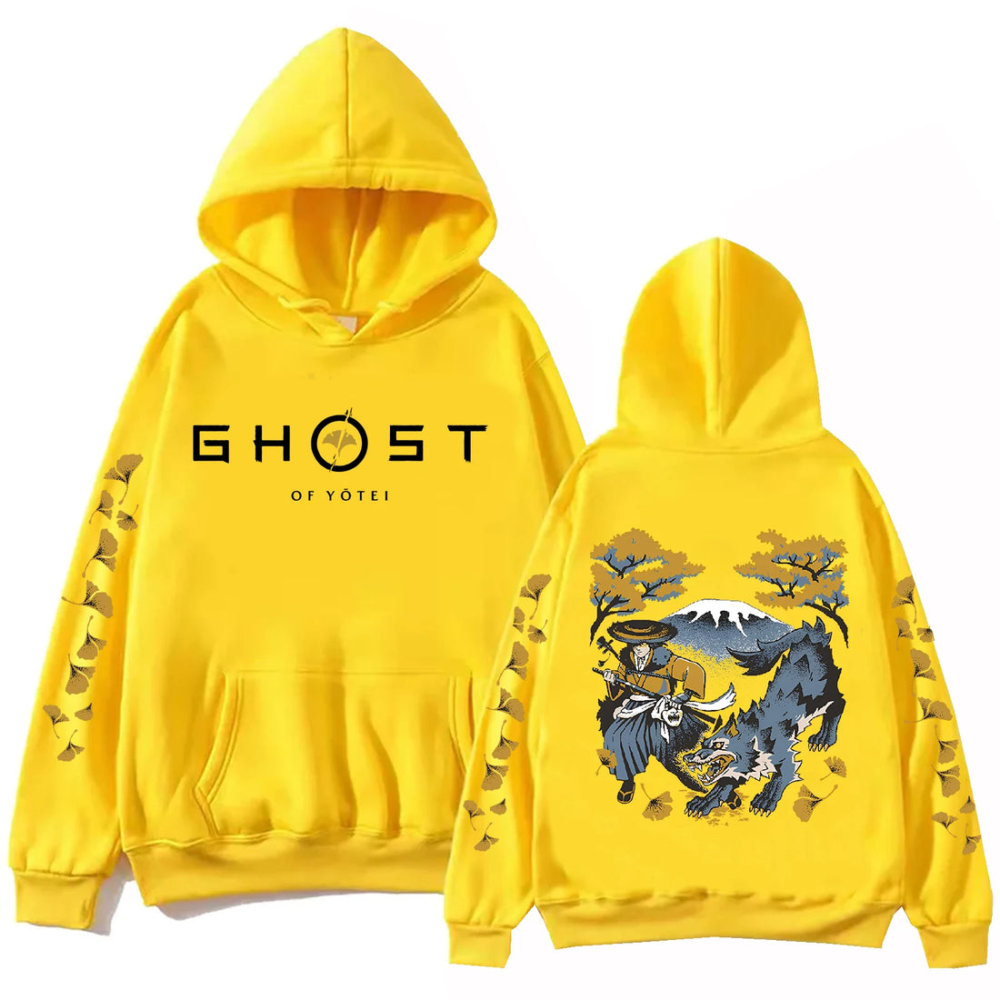 Ghost of Yotei 2025 Hoodie Men Women Harajuku Game Merch Pullover Tops Sweatshirt Gift