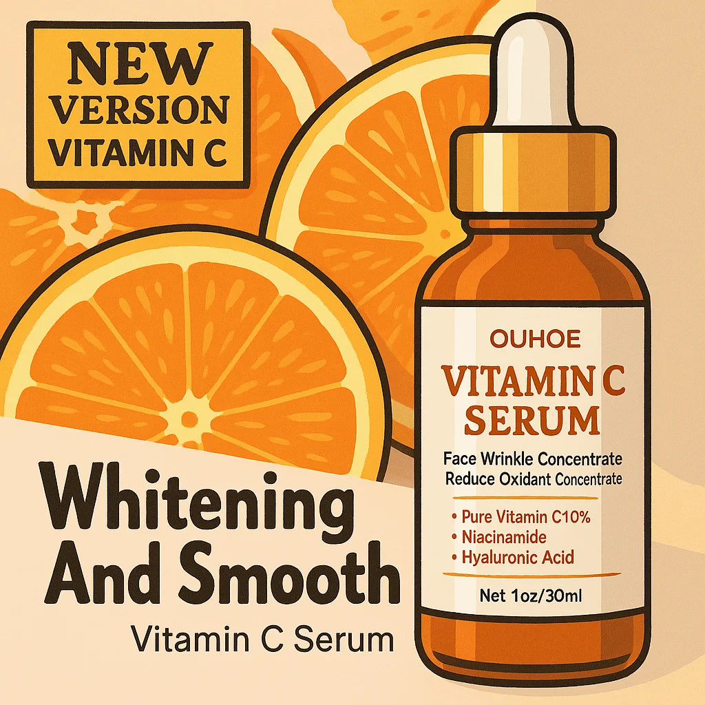Vitamin C Face Serum – ᴀɴᴛɪ-ᴀɢɪɴɢ ᴀɴᴛɪ-ᴡʀɪɴᴋʟᴇ Serum for Lifting, Firming & Brightening Halalzen