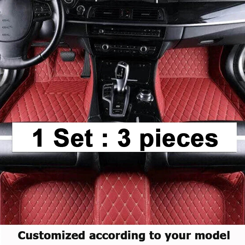 For Subaru Forester 2006-2022 Car Leather Floor Mats Auto Interiors Covers Carpets Accessories Foot Pads Waterproof Rugs