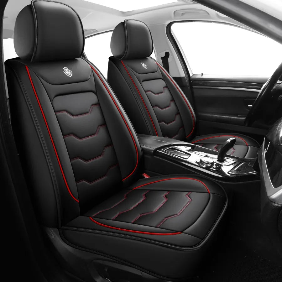 Full car 5-seat set car seat cover, suitable for Toyota Corolla 1997-2006, waterproof PU leather, full-surround protection desig