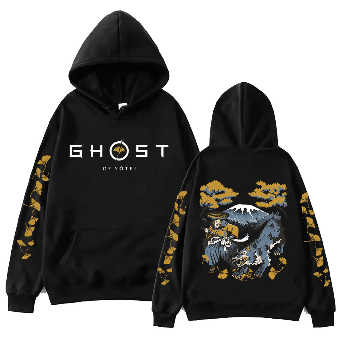 Ghost of Yotei 2025 Hoodie Men Women Harajuku Game Merch Pullover Tops Sweatshirt Gift