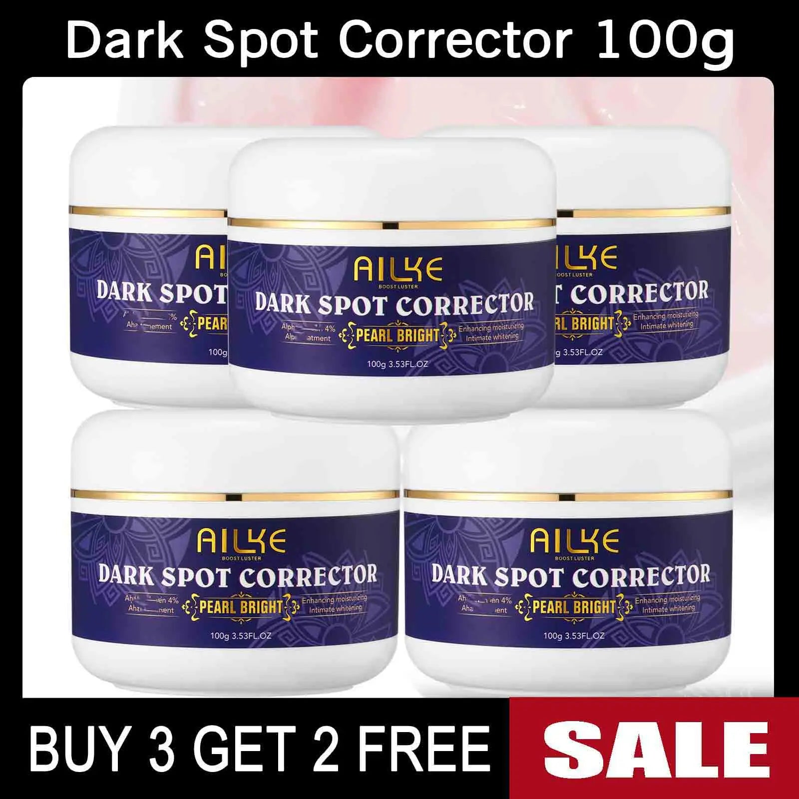 AILKE Whitening Skin Care Set, Reduce White, Dark, and Black Spots, Moisturizing, Clean Skin, Lightening for All Skin Types Halalzen