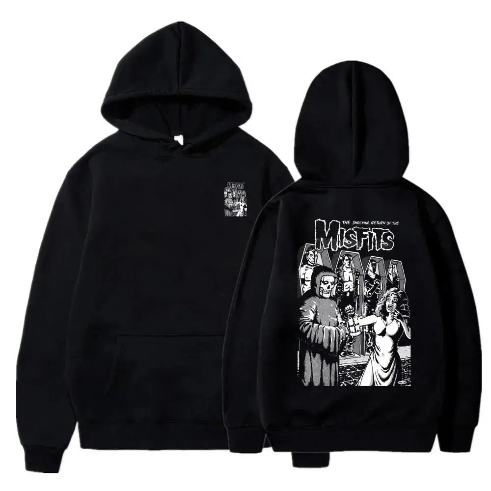Autunm Winter Printed Men's Hoodie Brand Hoody Y2K Clothes Vintage Streetwear Fashion New Casual Unisex Long Sleeve Pullovers