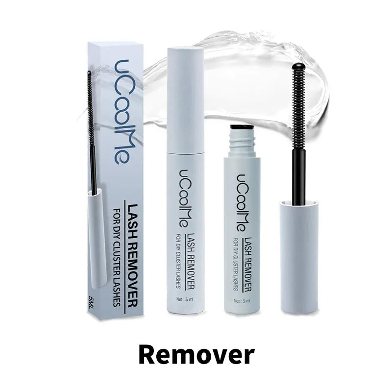 uCoolMe Lash Bond and Seal with Fast Glue Remover Strong Hold 150H Lashes Extension Waterproof and Long Lasting DIY Makeup Tool