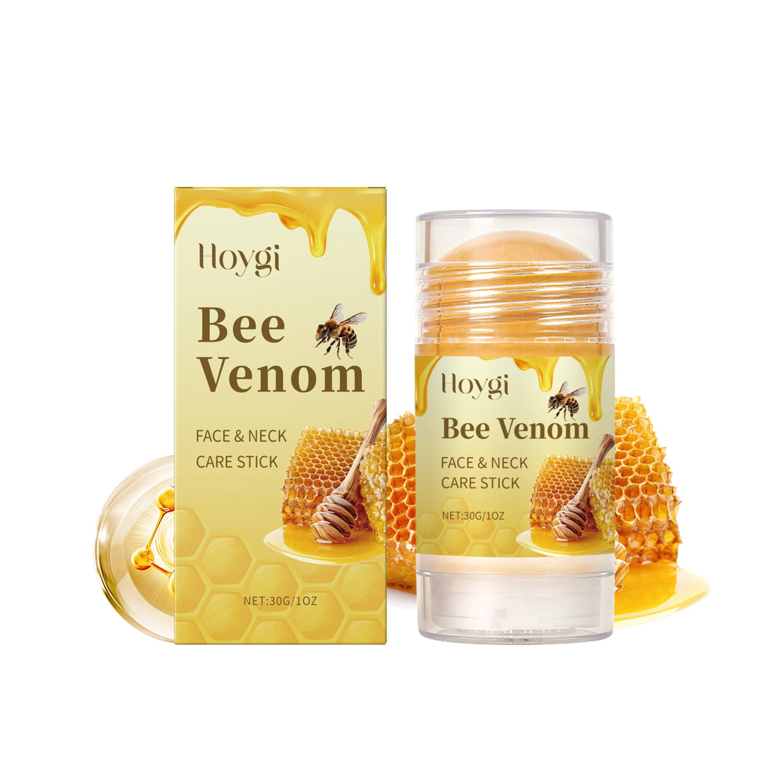 Hoygi Bee Venom Firming Serum Stick Anti Wrinkle Cream Lifts Tightens the Skin Solving Wrinkles Fine Lines Natural Serum Halalzen