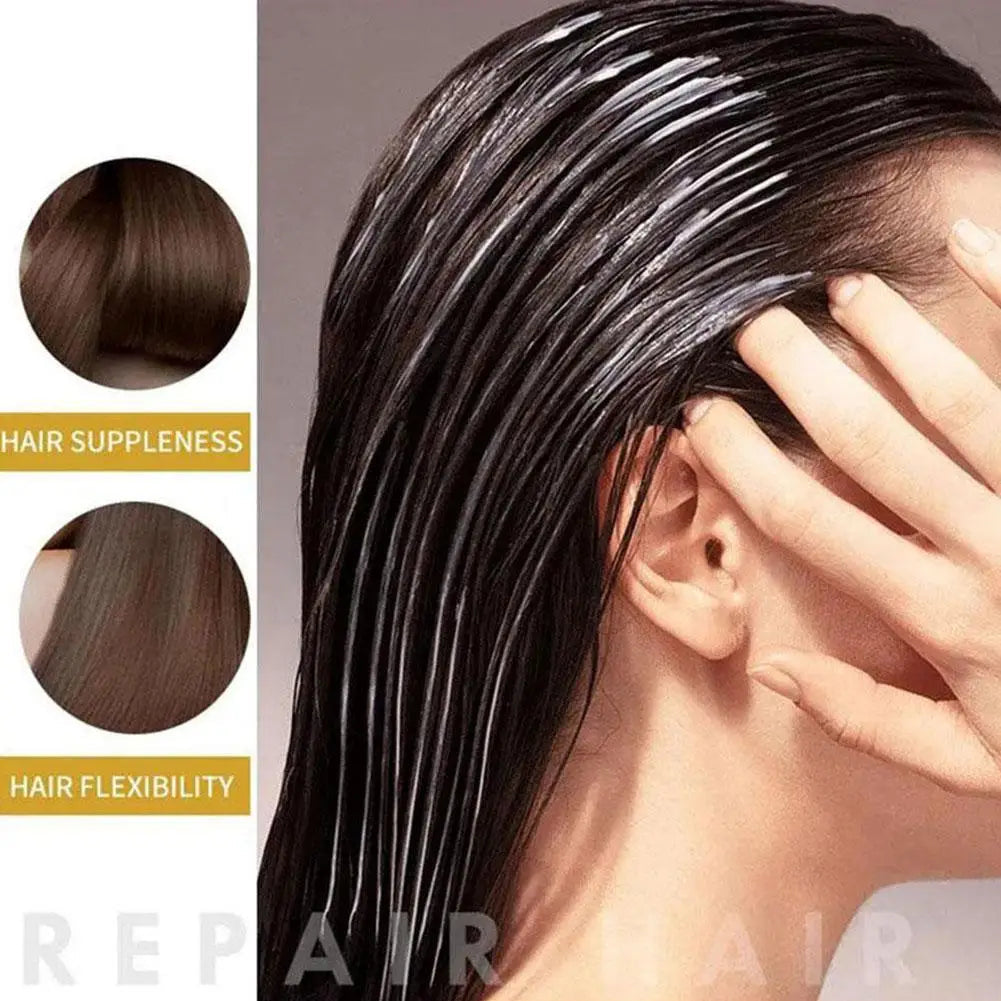 Peptide Keratin Coking Hair Reduction Cream Smoothing Conditioner Repair Dry Hair Dryness Mask Hair Treatment Cream 250ml Halalzen