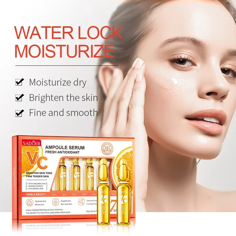 24K Gold Anti-Aging Face Serum Dark Spots Removal Hyaluronic Acid Pore Minimizer Whitening Wrinkle Remove Essence Skin Care
