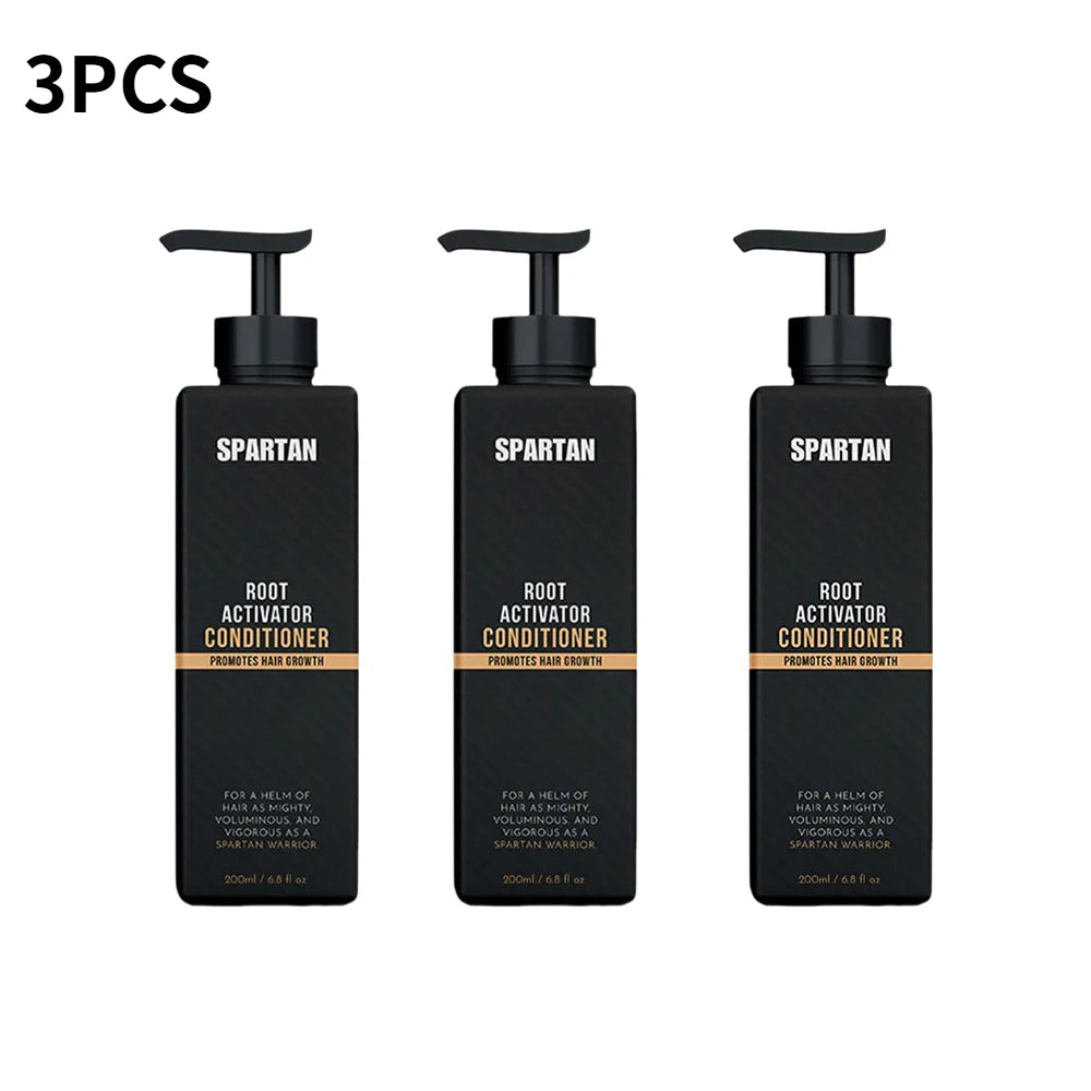 Spartan Strengthen Hair Growth Shampoo Anti Frizz Hair Products Scalp Care Extremely Damaged Hair Treatment Care Halalzen