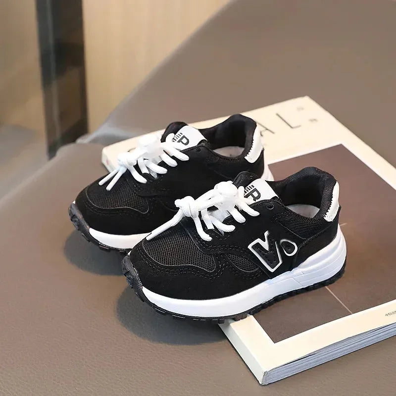 Boys and Girl's Sneakers Spring and Autumn Children's Sport Shoes Baby Kids Soft Bottom Outdoor Shoes  Breathable Walking Shoes