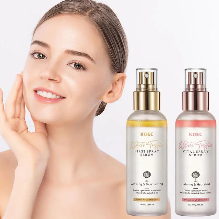 Korean KOEC White Truffle Extract\Vitamin E Facial Serum Spray White Truffle First Spray Serum Antioxidant Glowing Facial Serum