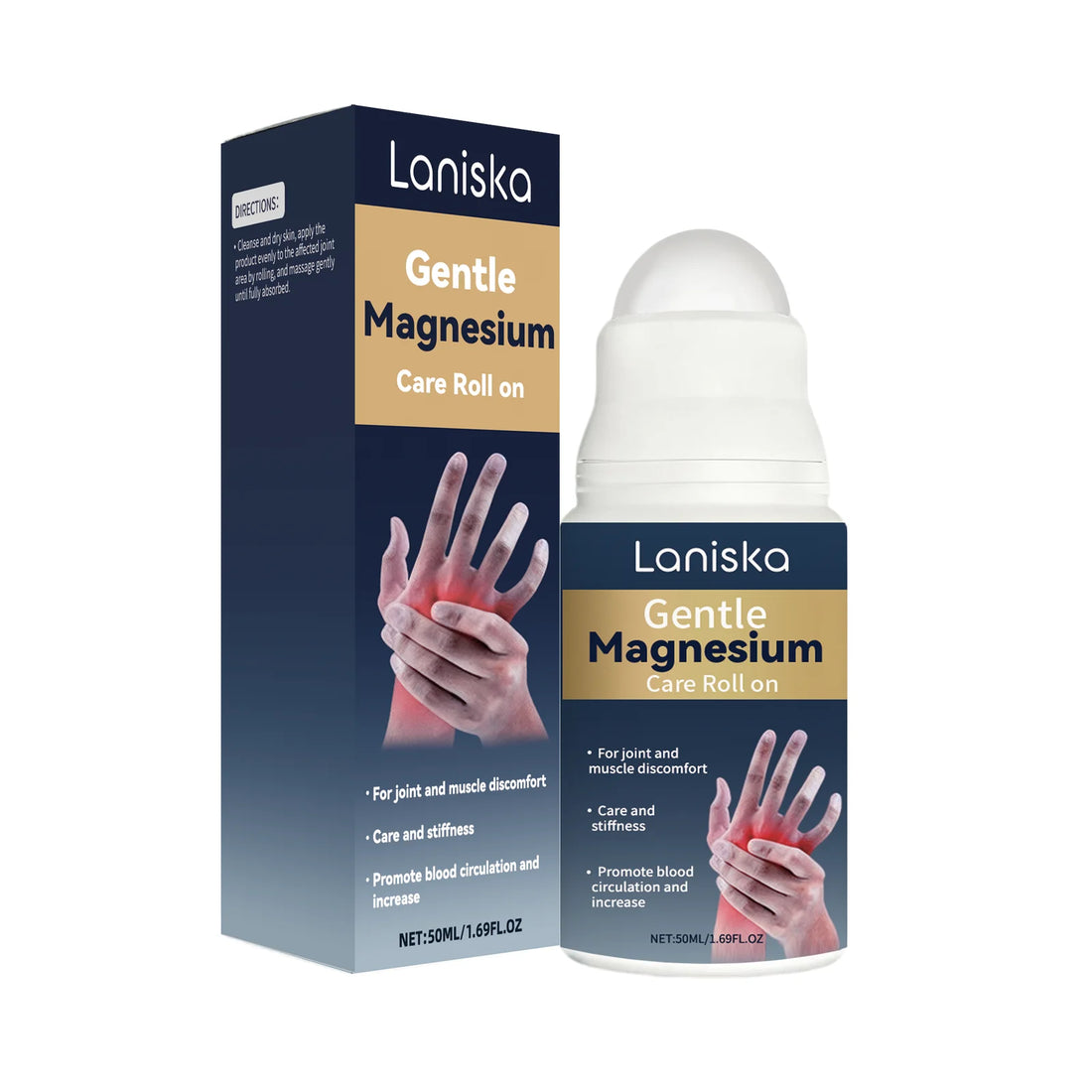 Magnesium Joint Care Roller Relieve Muscle Discomfort Joint Massage Roller Promote Blood Circulation Relieve Joint Pain Stiffnes