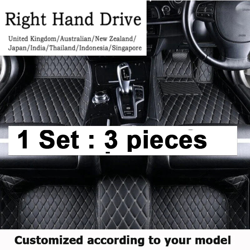 For Subaru Forester 2006-2022 Car Leather Floor Mats Auto Interiors Covers Carpets Accessories Foot Pads Waterproof Rugs