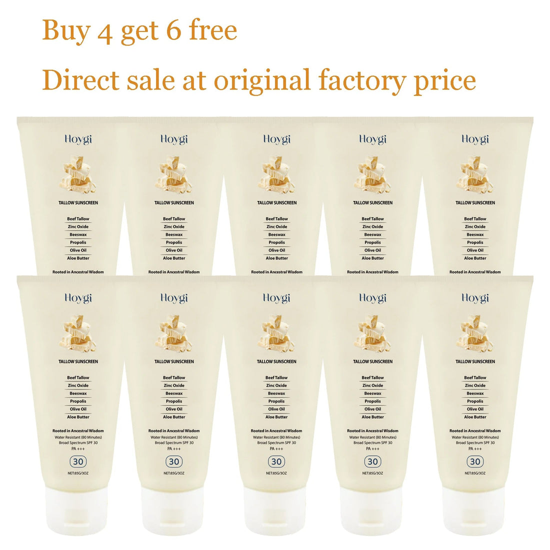 85g SPF30 Body Sunscreen Lotion Lightweight Refreshing Non-sticky Breathable Sweatproof Anti-UV Glowing Hydrating Sunblock Cream Halalzen