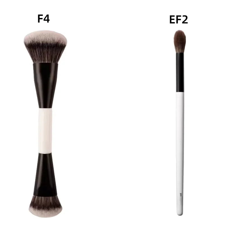 F4 All Mario Dual-Ended Foundation Face Brush Double-ended Powder Blush Contour And Soft Fiber Eyeshadow Concealer Makeup Brushe