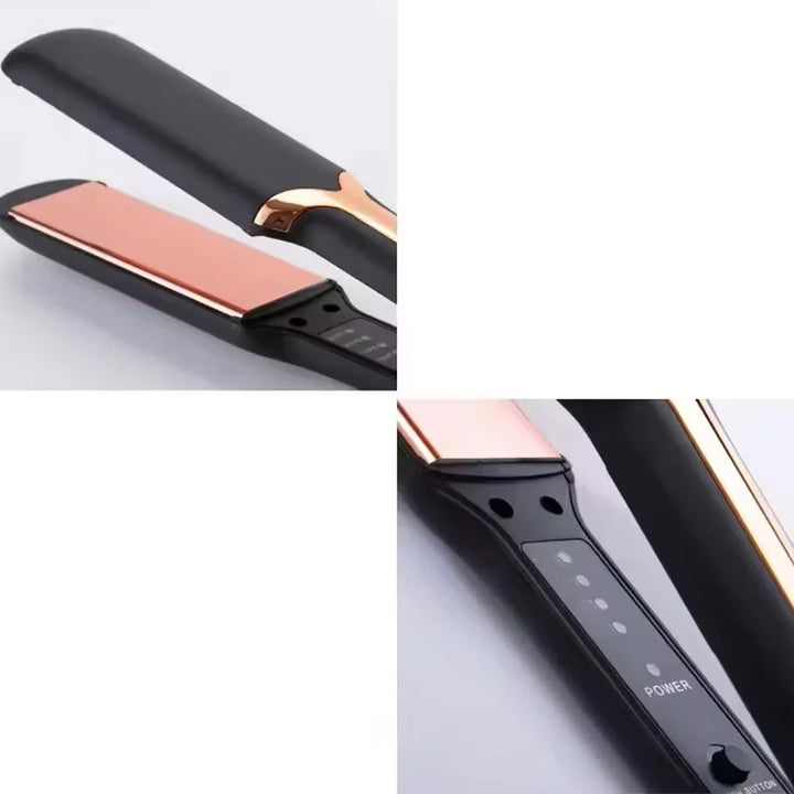 Professional ladies hair straightener portable small electric splint straight styling tool hair straightener and curler 2 in 1 Halalzen