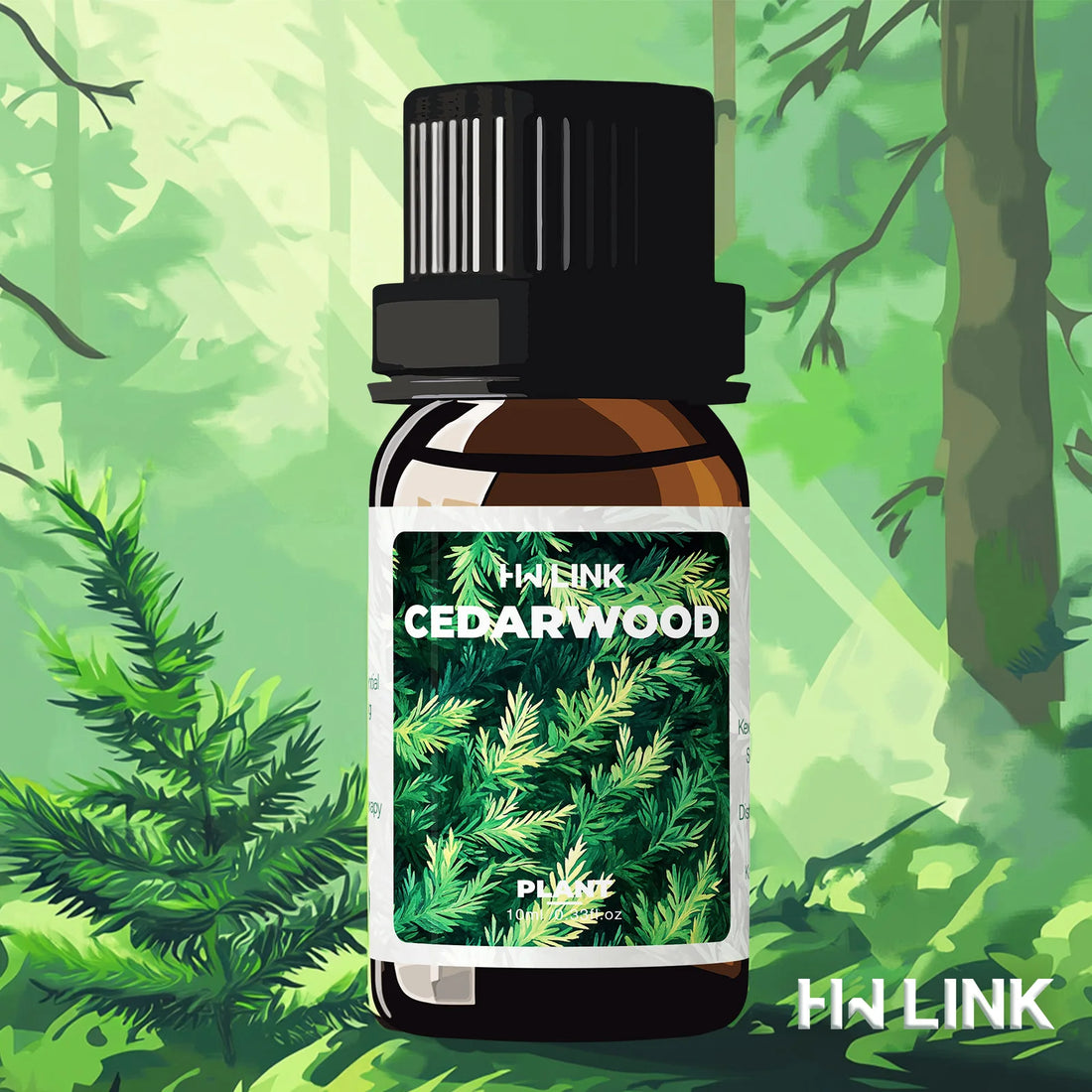 Pure Cedarwood Essential Oil 10ml Pure Natural Cedarwood Oil For Home Diffusers, Humidifier