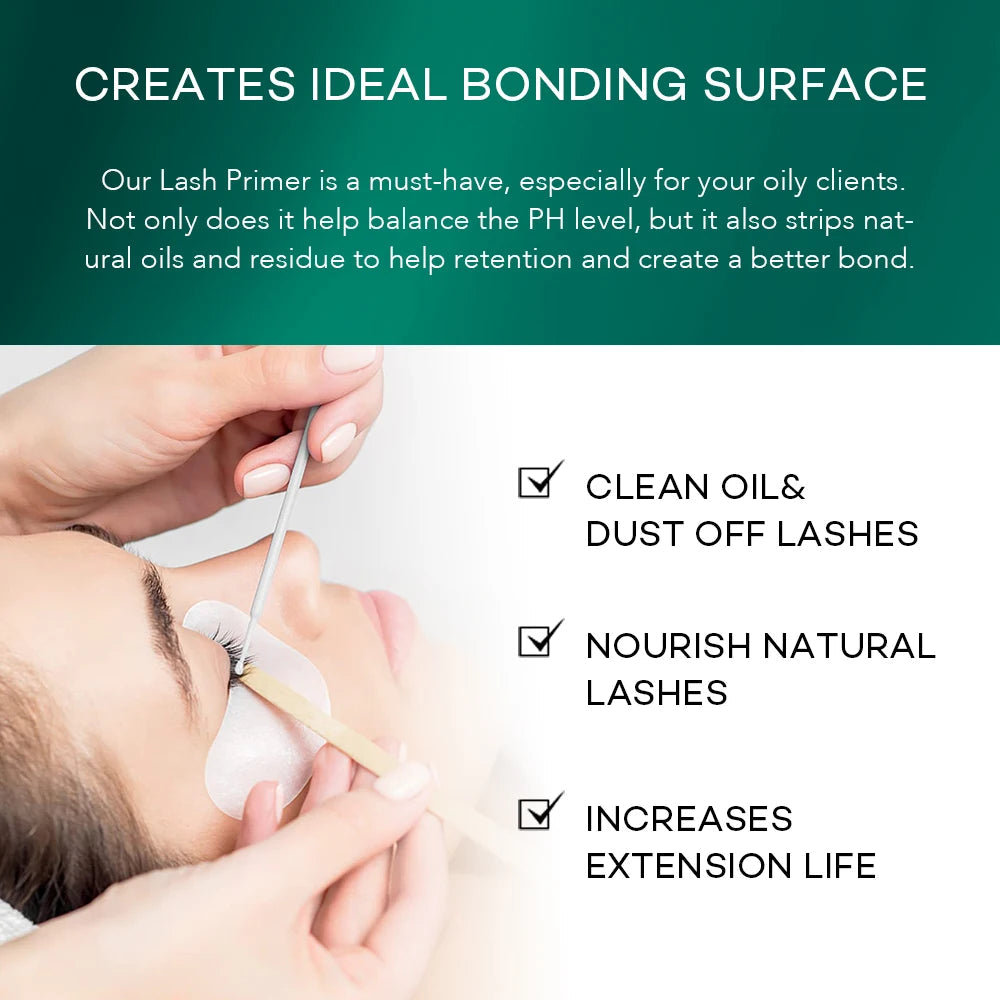 Gollee Lash Extensions Primer 15ML Eyelash Super Bonder Increased durability Help Eyelashe Bonder Fixing Lasting Adhesive Makeup Halalzen
