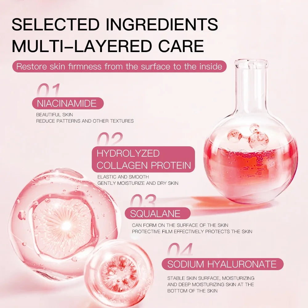 PDRN Salmon DNA +HA  Anti- Wrinkle Serum Fade Fine Lines Facial Moisturizing brightning Anti Aging Firming Skin Care Halalzen