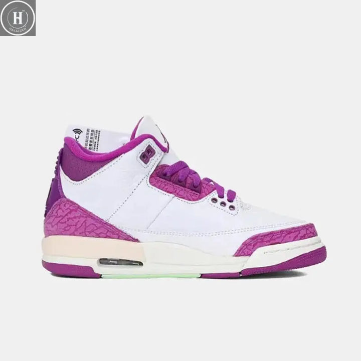 Nike Authentic JORDAN GS Girls' Grade School Mid-Top Basketball Shoes HQ0784-100 HALALZEN