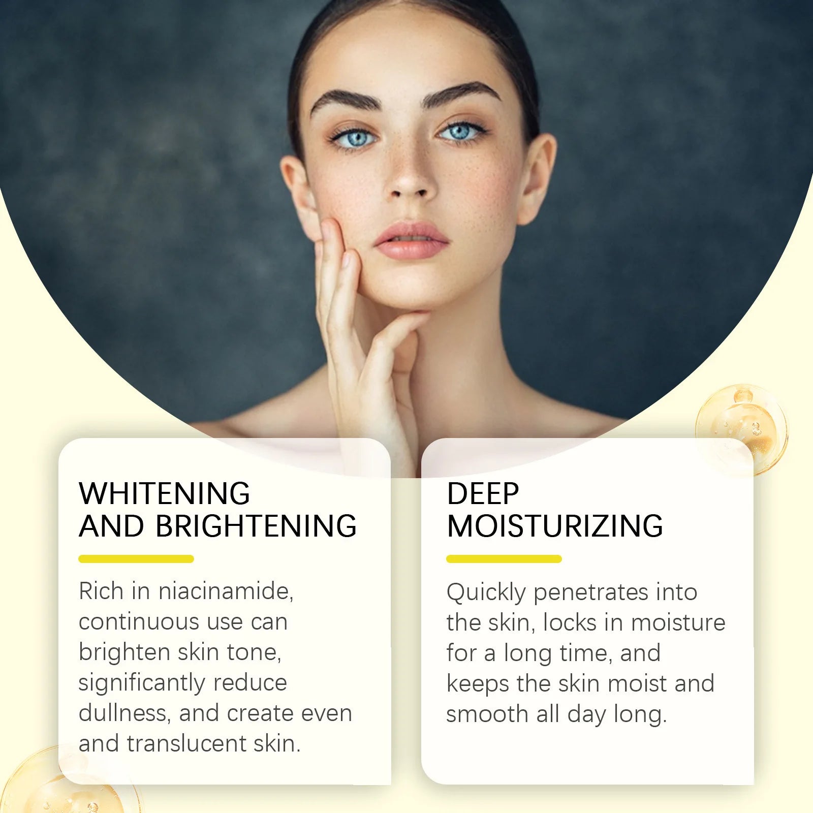 Niacinamide Face Serum Dark Spots Removal Brightening Rejuvenating Fade Melasma Hydrating Anti Wrinkle Vitamin B3 Essence