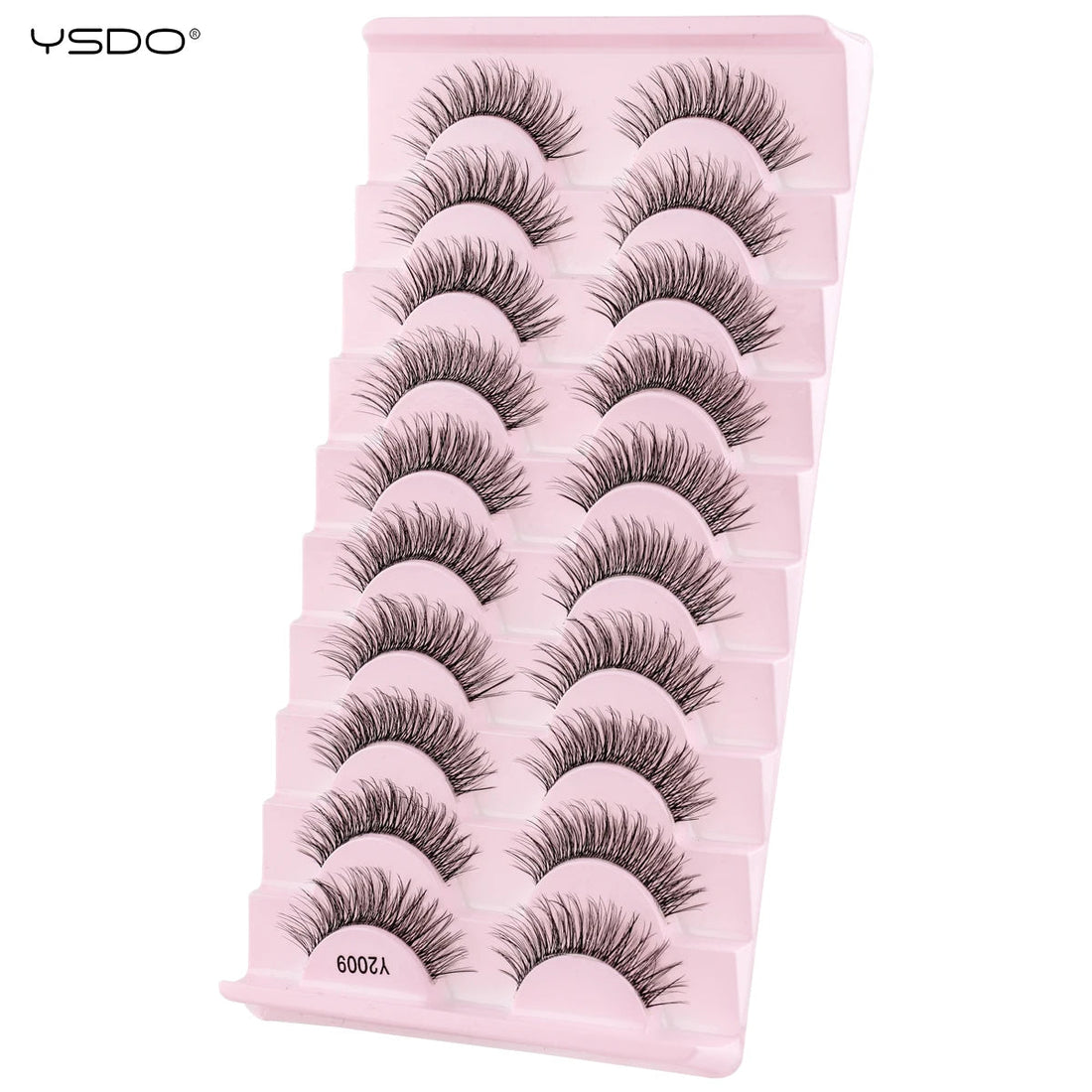 YSDO Half Eyelashes 3/10 pairs Natural Full False Eyelashes 3d Lashes  Cat Eye Fake Eyelashes Extension Faux Cils Makeup Tools Halalzen