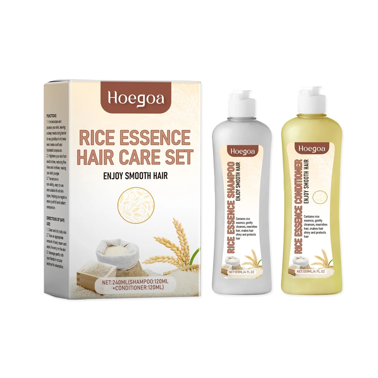 Hair Growth Shampoo Conditioner Set Repairing Strengthen Root Deep Nourish Anti Frizzy Dry Hair Oil Control Smoothing Hair Care Halalzen