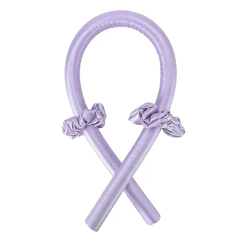 Heatless Curling Rod Headband No Heat Hair Curlers Ribbon Lazy Hair Rollers Silk Curls Sleeping Soft Headband Hair Styling Tools Halalzen