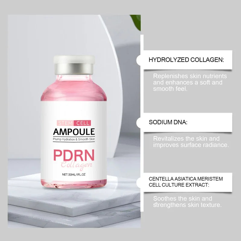 PDRN Salmon DNA Serum Ampoule Advanced Skincare Deep Repair Renew Skin Brighten Tone Strengthen Barrier Firming Facial Essence Halalzen