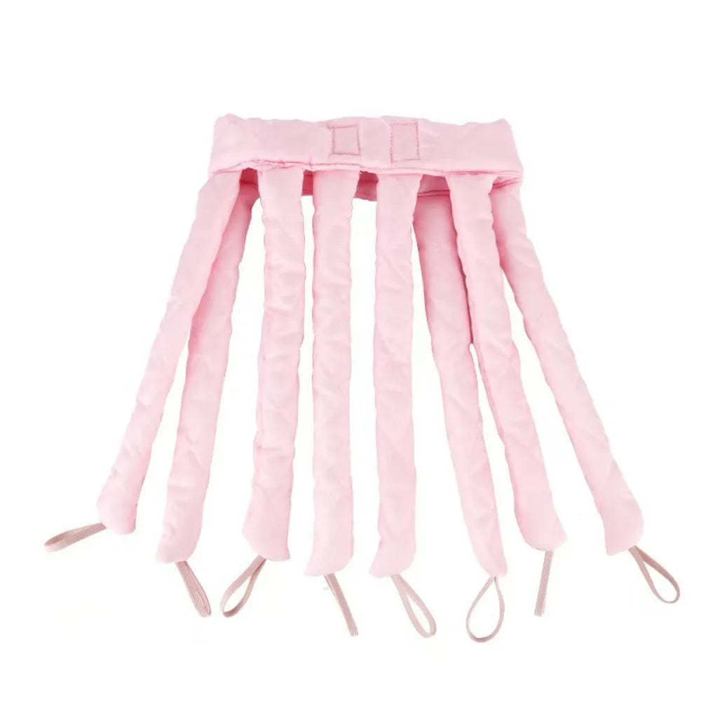 Removable Flexible Heatless Hair Curlers DIY Sleeping Overnight Hair Rollers Hair Styling Tools Soft Curling Headband Girls Halalzen