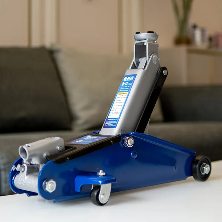 Herramienta de Rescate para Automóviles Gato Hidráulico Elevador Neumático Gato Pequeño Portátil para Automóvil Resistente Perfil Bajo Elevación Rápida Cambio de Emergencia para Taller