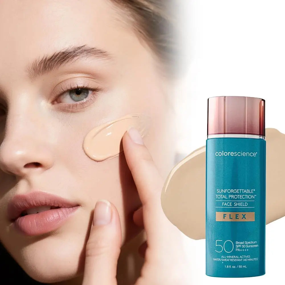 SPF 50 Sunscreen Cream UVA UVB Protection Lightweight Non Sticky Moisturizing Aloe Sun Stick For Face Halalzen