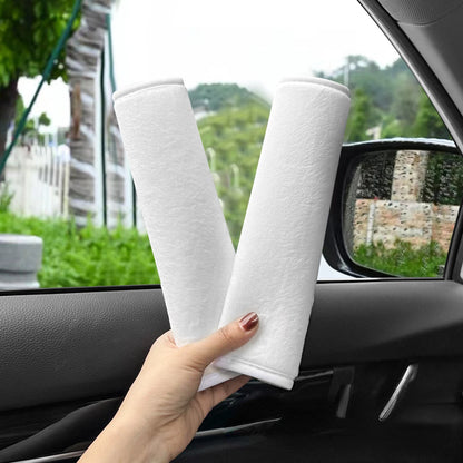 2PCS Universal Car Safety Belt Cover Adjustable Seat Belt Cover Shoulder Strap Cover Car Shoulder Protector Pad Auto Accessories