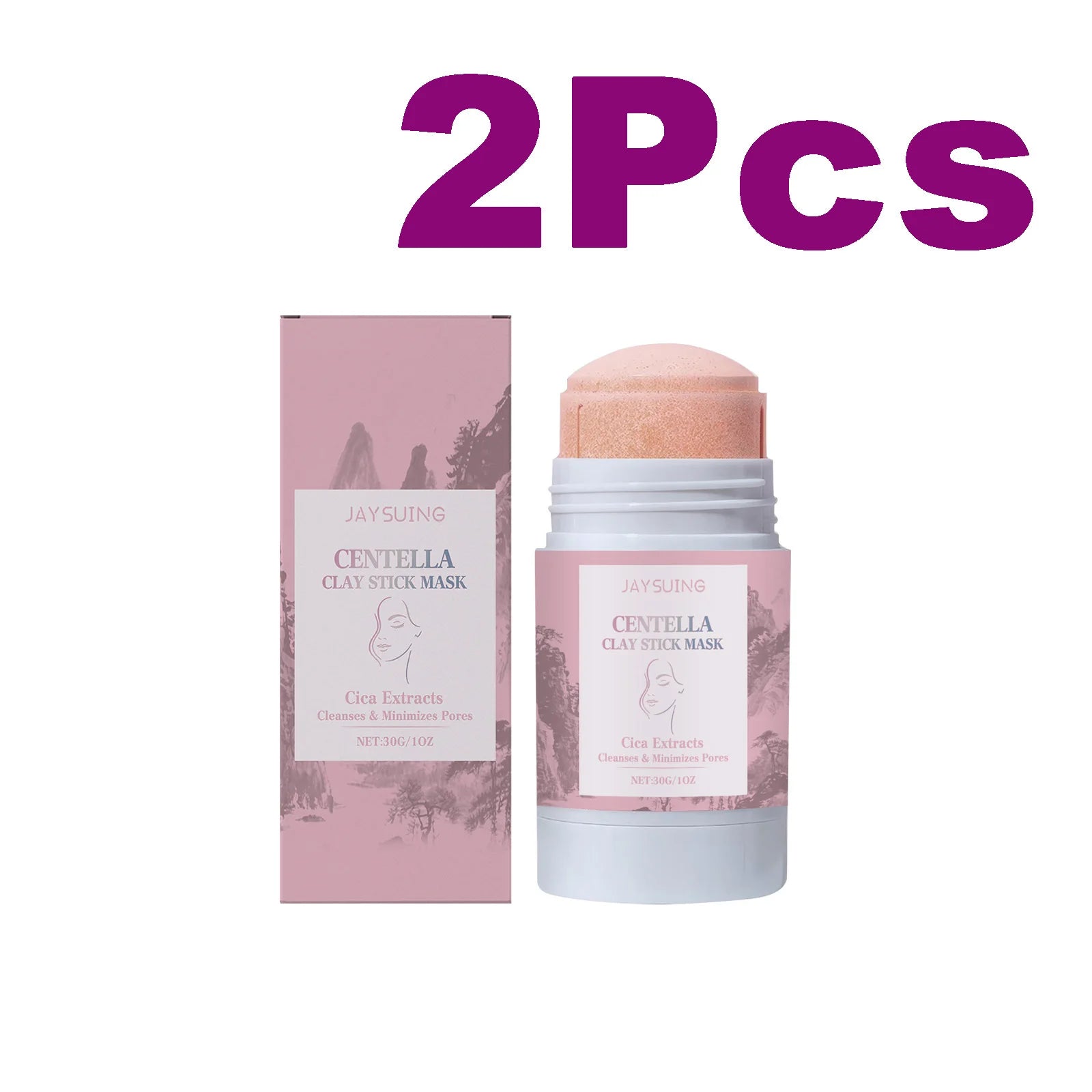 Centella Asiatica Mud Stick Mask Deep Cleansing Pore Minimizer Blackhead Removal Brightening Hydrating Soothing Facial Care Mask Halalzen