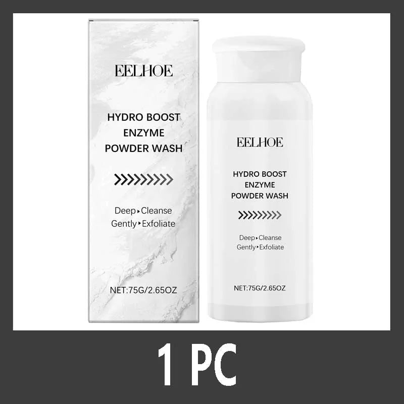 Enzyme Face Wash Powder 75g Gentle Exfoliating Cleanser for Sensitive Skin Removes Dirt Brightens Skin Travel Friendly Formula Halalzen