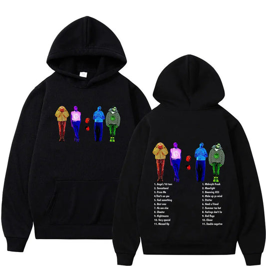 Rapper Chris Brown 11:11 Album Hoodies Men Women Fashion Hip Hop Hooded Sweatshirts Fans Gift Casual Comfort Oversized Pullovers