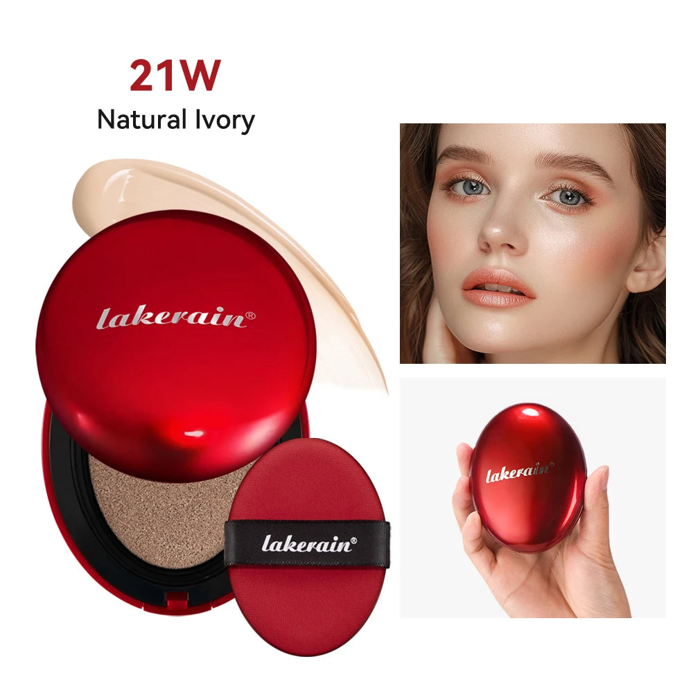 Sunscreen Cushion Foundation Fit Cushion Foundation Full Coverage Waterproof Long-lasting Concealer Long-lasting Korean Makeup