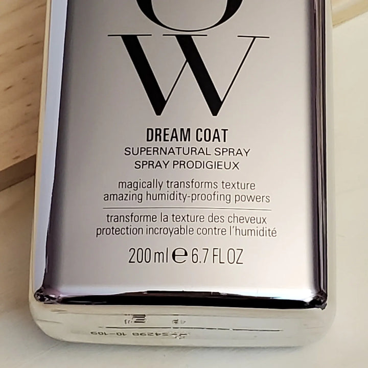 Color Wow Dream Coat Supernatural Spray 6.7 Oz / 200mL – Anti-Frizz Anti-Humidity Hair Smoothing Mist, Lightweight Non-Greasy Shine Spray for Sleek Straight Hair, Fresh Finish Styling Care for Women