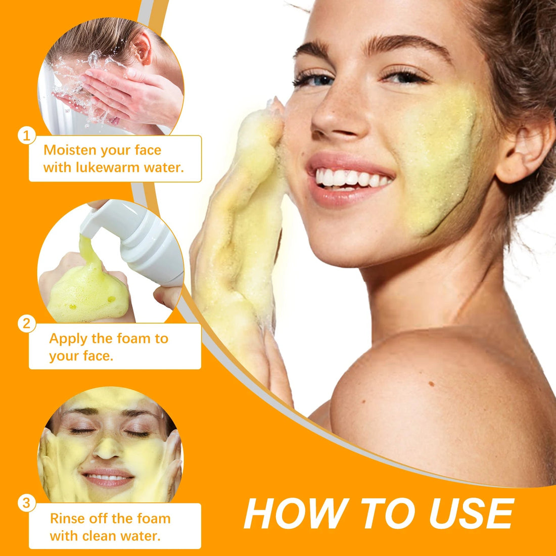 Turmeric foam facial cleansing: Say goodbye to darkness and welcome brightness Halalzen