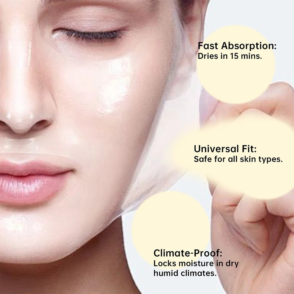 Turmeric Deep Collagen Mask Peel Off Mask Face Anti Wrinkle Lifting Korean Skin Care Masks Skin Firmnes For Nighttime Care Halalzen