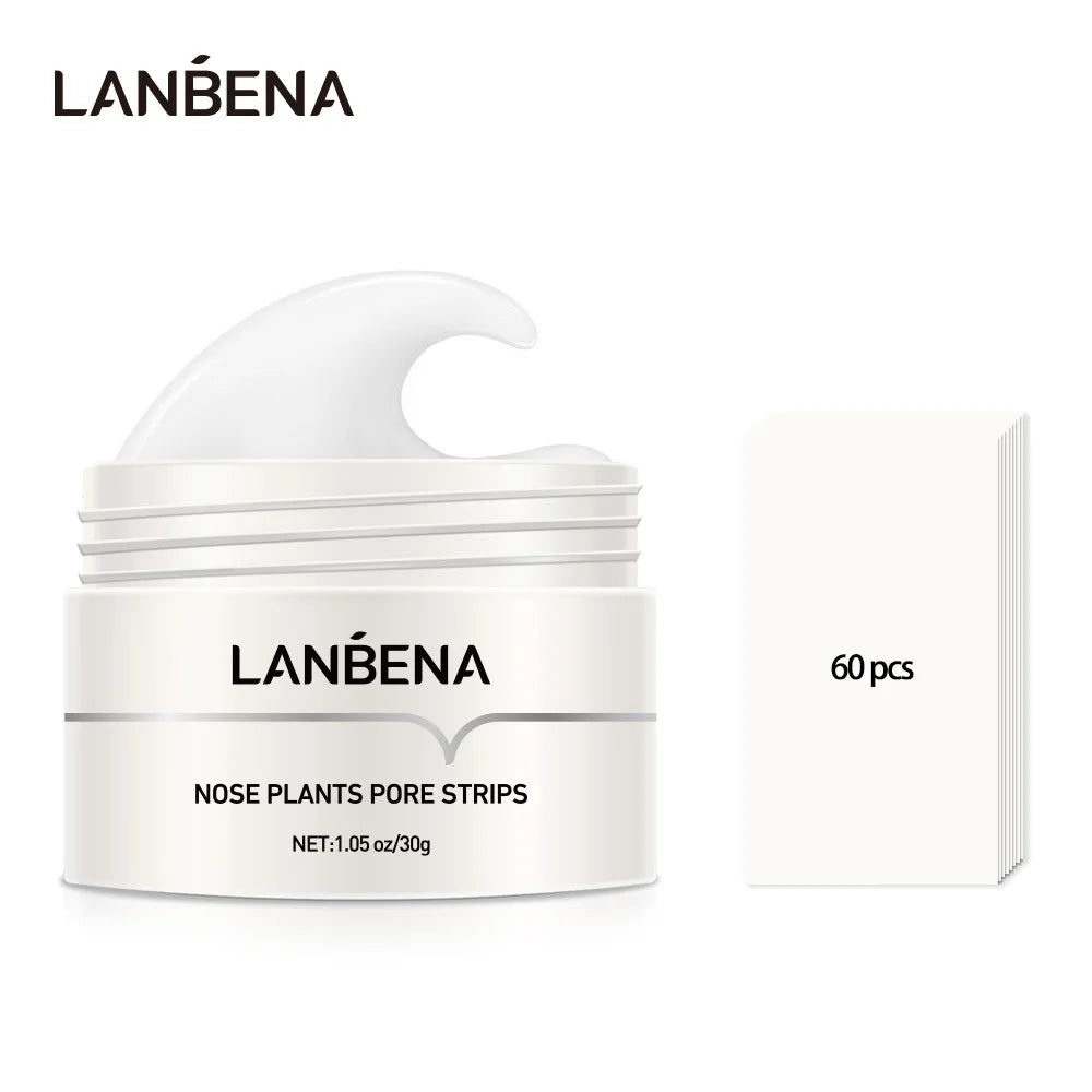 LANBENA Shrink Pore Essence 15ml Blackhead Nasal Black Mask Peeling Acne Treatment Face Serum Moisturizing Firming Skin Care Halalzen
