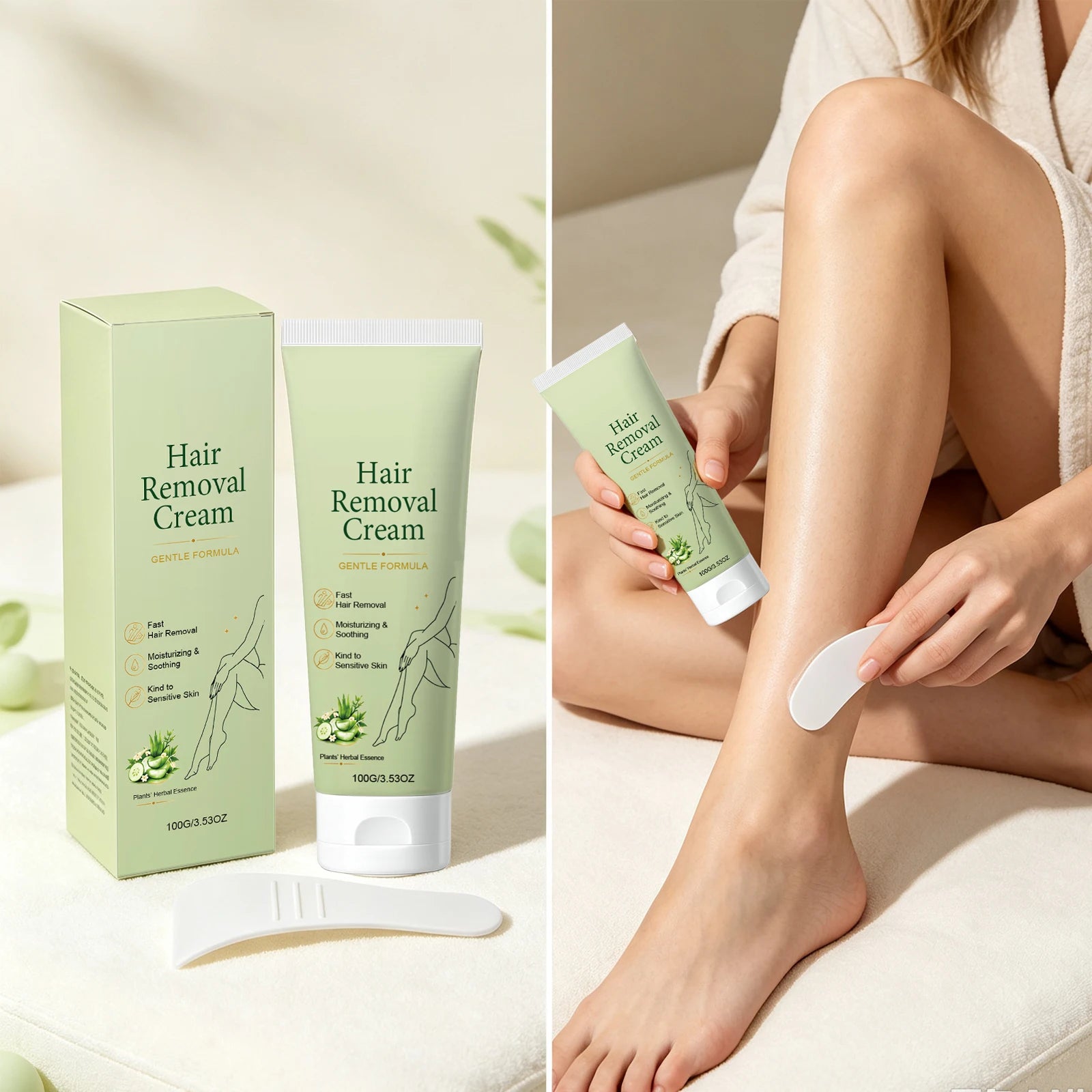 Fast Painless Hair Removal Cream For Legs Arms Underarm Moisturizing Smooth Skin Remove Unwanted Hair Reduce Dark Hair Spots