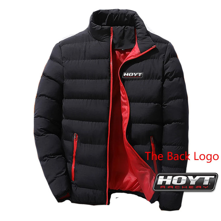 Hoyt Archery Hunting 2024 Veste à capuche homme imprimée automne-hiver chaude et de haute qualité en coton quadrichromie