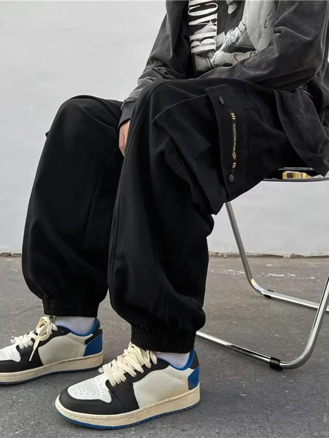 Cargo pants men's underpants underpants pant pants pants large ankle bottom pants work easy pants work fit pantsSummer andWinter