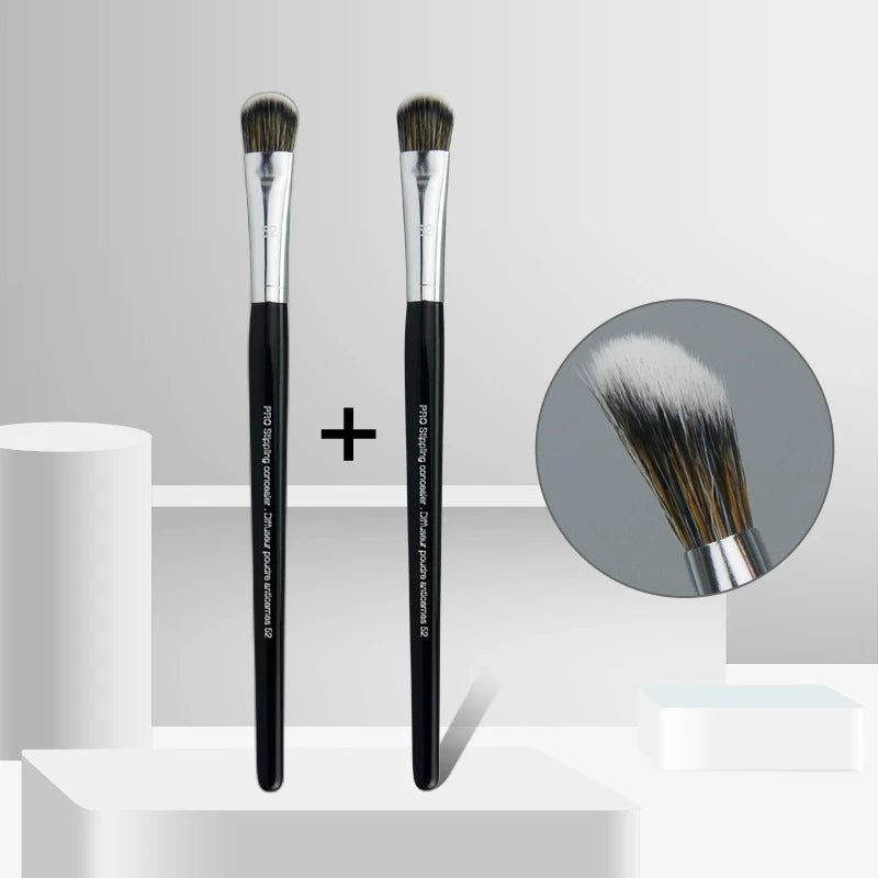 LOYBJ Professional Foundation Brush 47 Broom Head Liquid Foundation Shadow Concealer Brushes Women Face Base Makeup Beauty Tools Halalzen