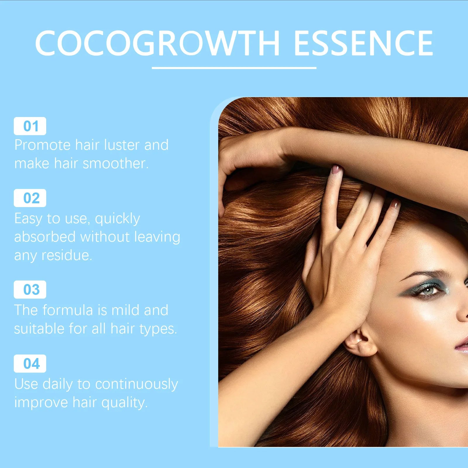 Coconut Hair Essential Cream Keep Straighten Improve Shiny Strengthen Regrowth Reduce Loss Damaged Treatment Wigs Hair Care Mask
