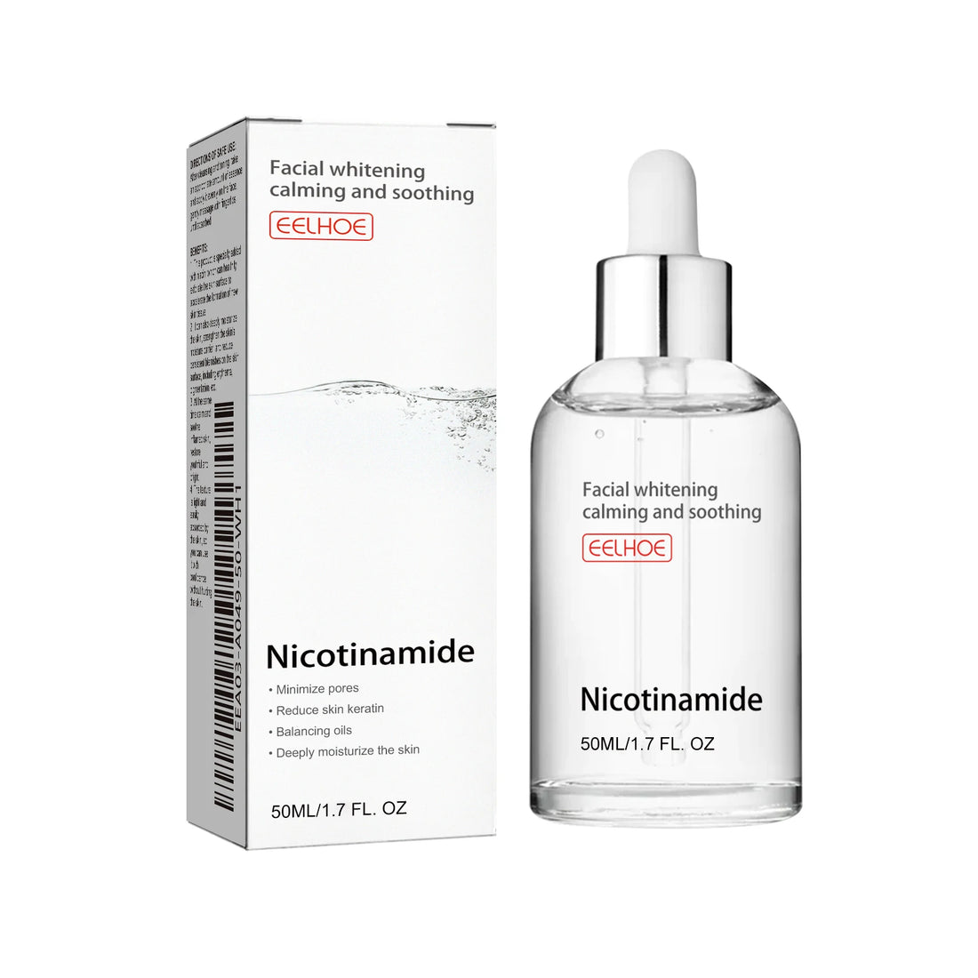 Niacinamide Face Serum Brightening Lighten Dark Spots Acne Marks Fade Blemishes Pigmentation Moisturizing Facial Essence